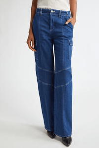 BROOKLYN H/R UTILITY WIDE LEG JEAN
