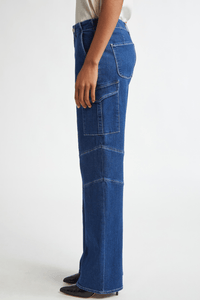 BROOKLYN H/R UTILITY WIDE LEG JEAN