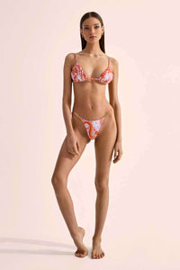 ERA RUCHED TRI BIKINI TOP