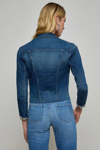 JANELLE SLIM RAW JACKET