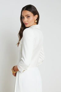 KUMI CROPPED FITTED JACKET