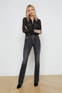 RUTH H/R STRAIGHT-LEG JEAN