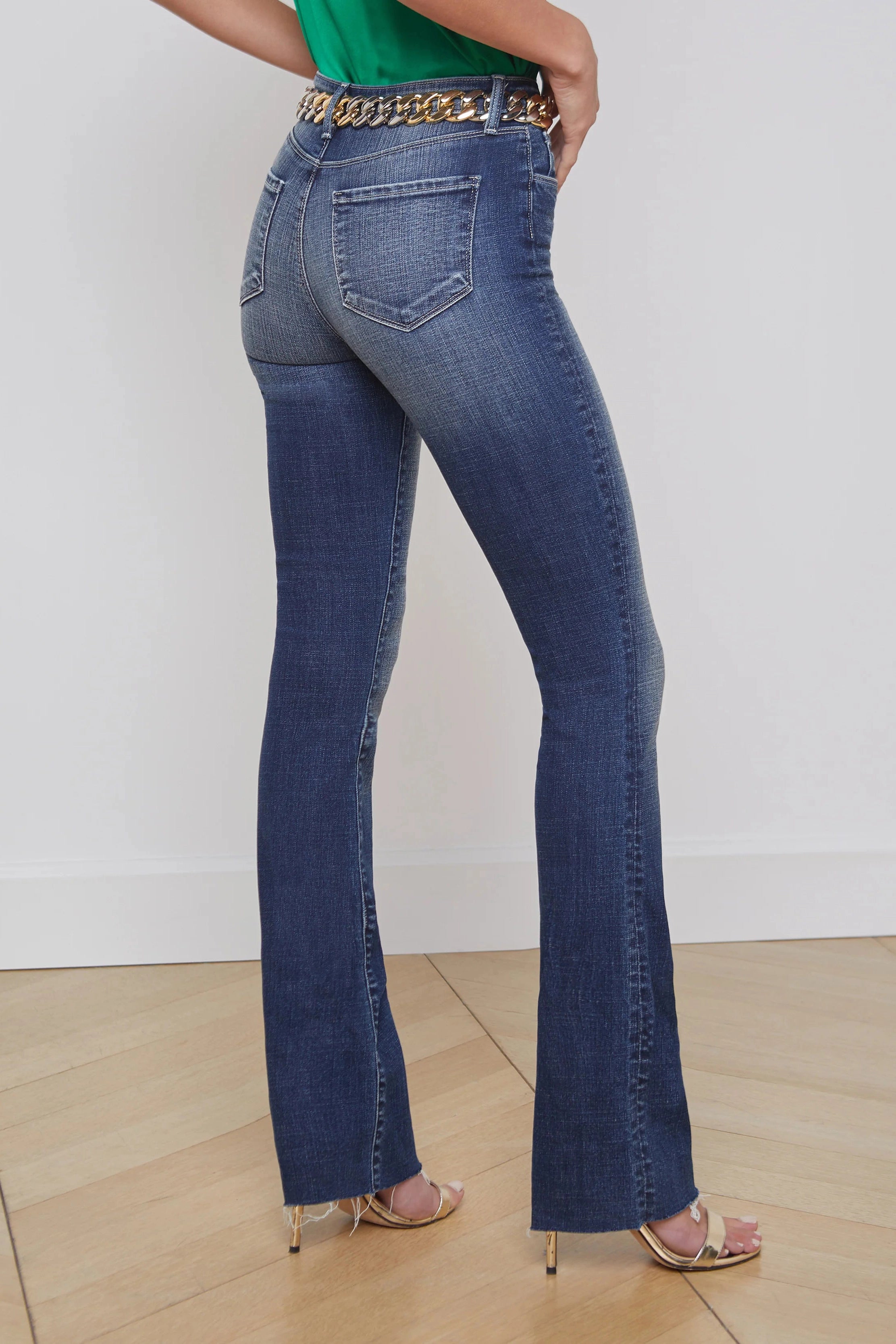 RUTH H/R STRAIGHT-LEG JEAN
