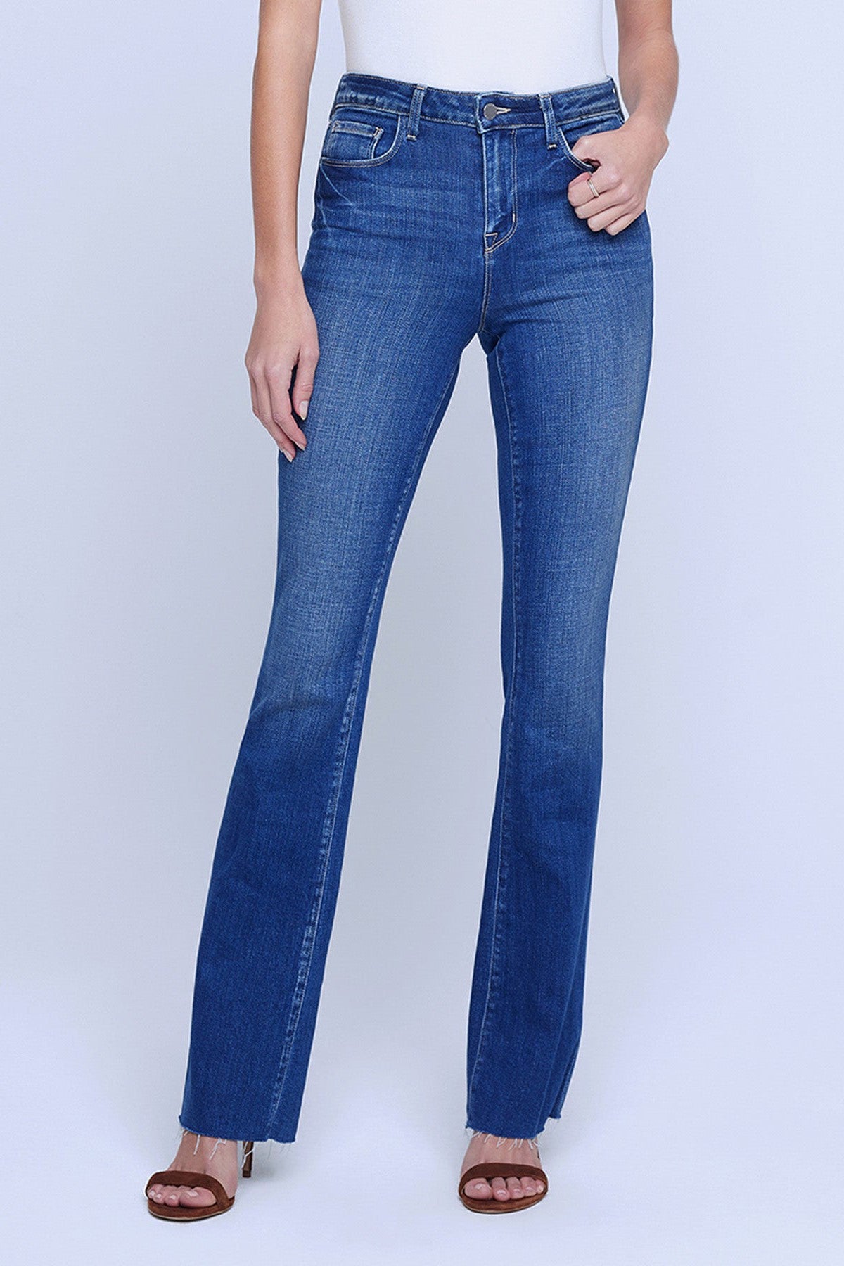 RUTH H/R STRAIGHT-LEG JEAN