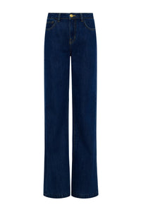 CLAYTON H/R WIDE LEG JEAN