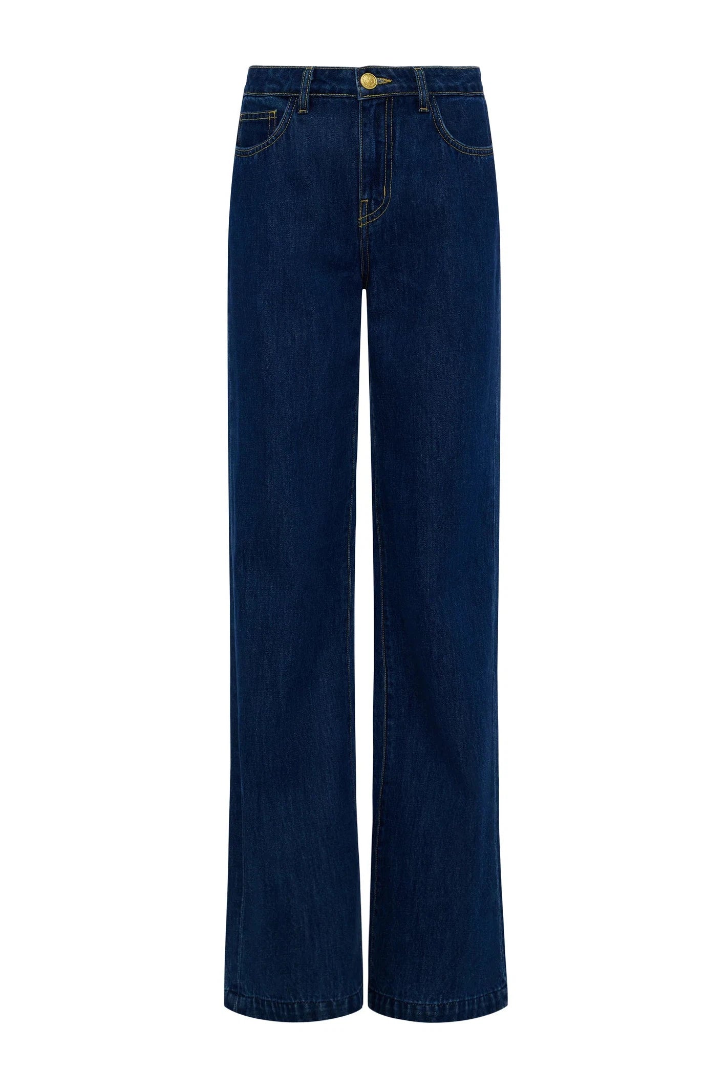 CLAYTON H/R WIDE LEG JEAN
