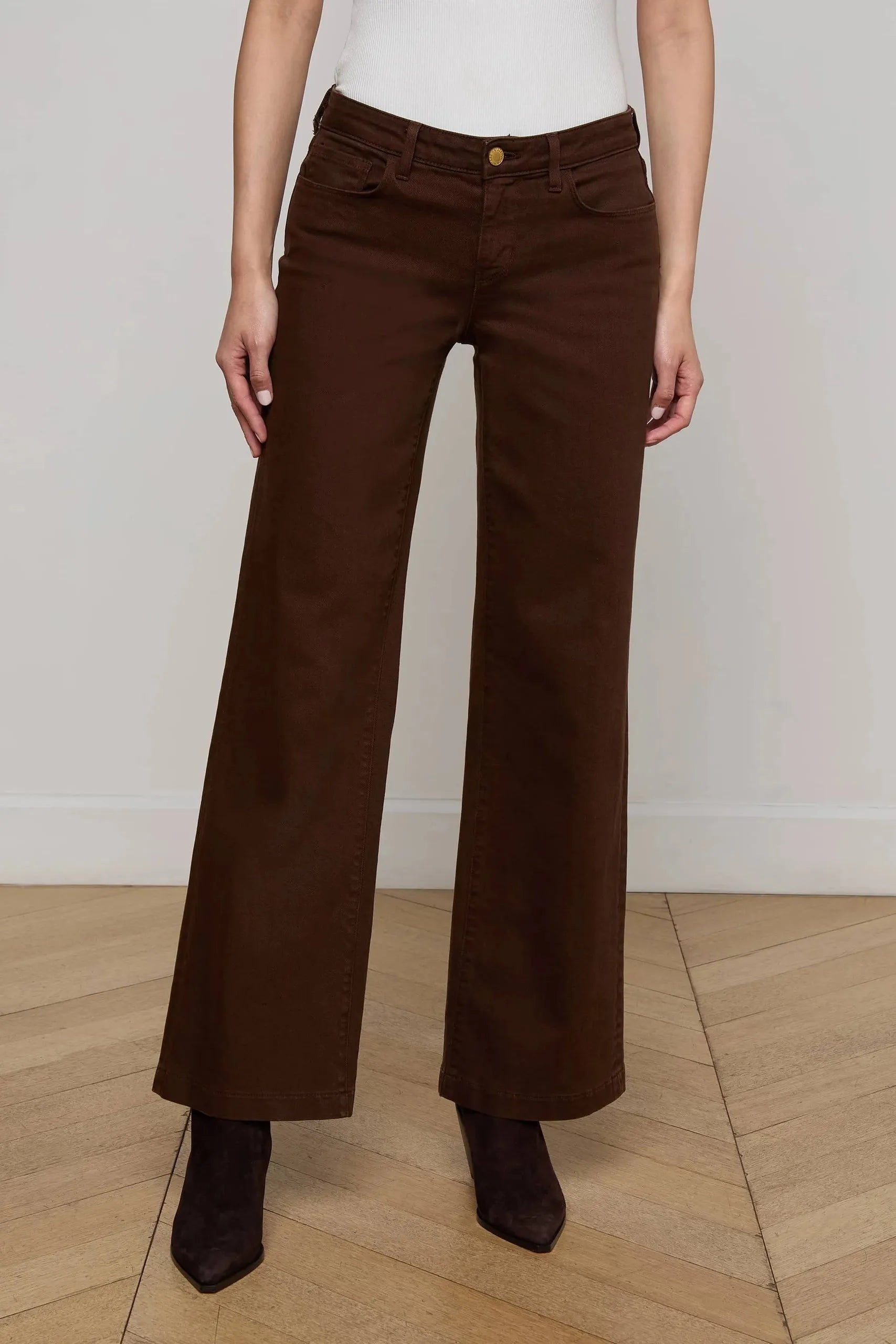 JOANNE LOW RISE WIDE LEG JEAN