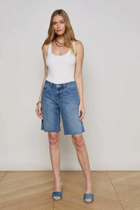 ELISE DENIM BERMUDA SHORT