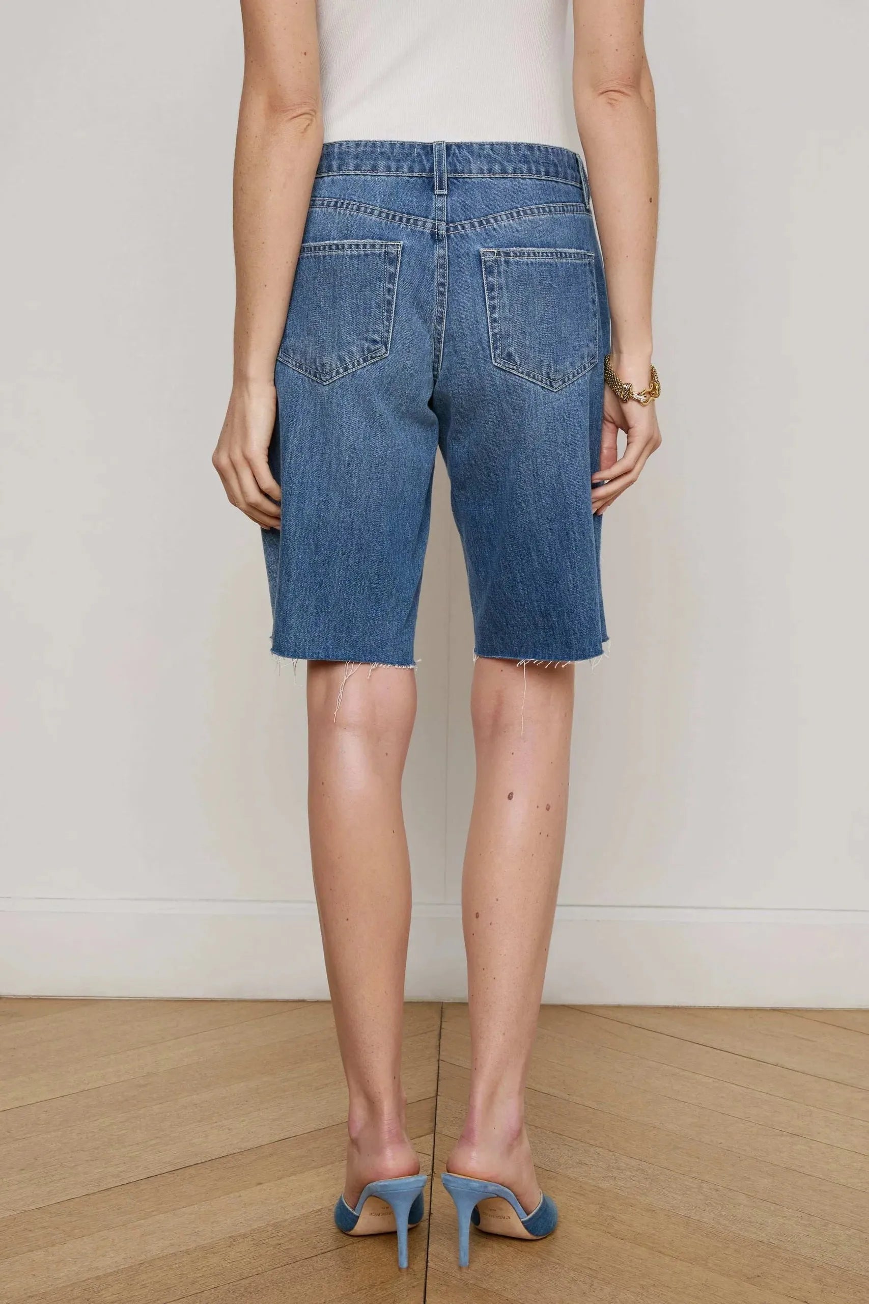 ELISE DENIM BERMUDA SHORT