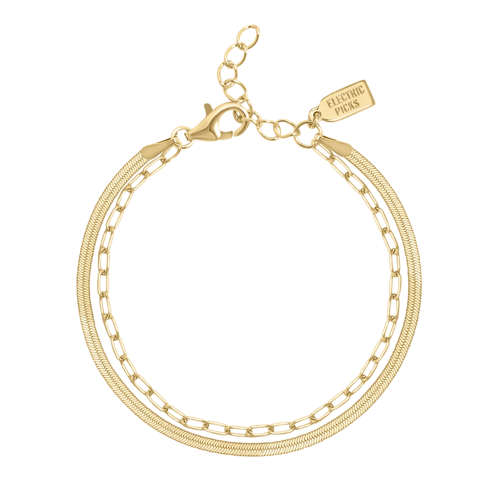 2 CHAINS BRACELET