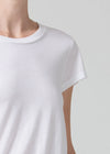 CITIZENS OF HUMANITY JULIETTE T-SHIRT IN WHITE