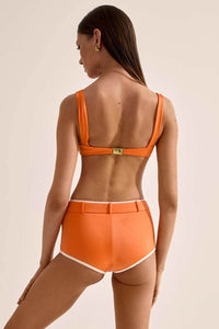 ARIEL RUCHED BIKINI TOP