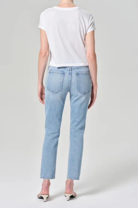 RILEY H/R STRAIGHT CROP JEAN