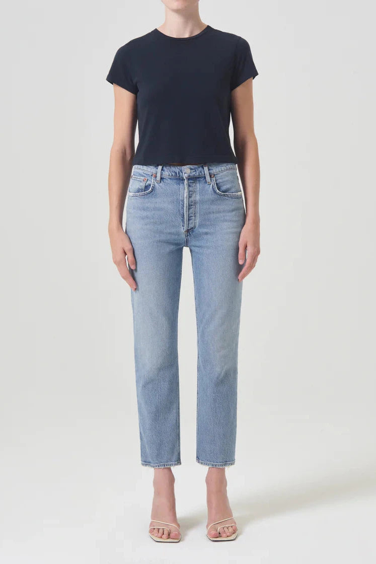 RILEY H/R STRAIGHT CROP JEAN
