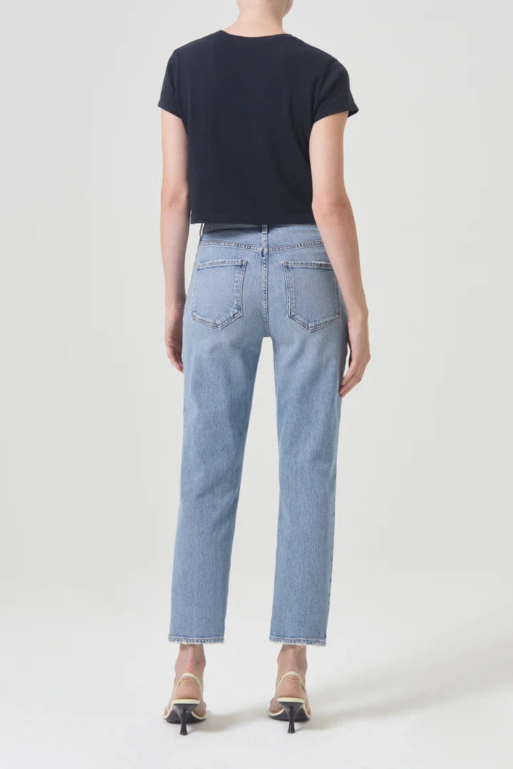 RILEY H/R STRAIGHT CROP JEAN