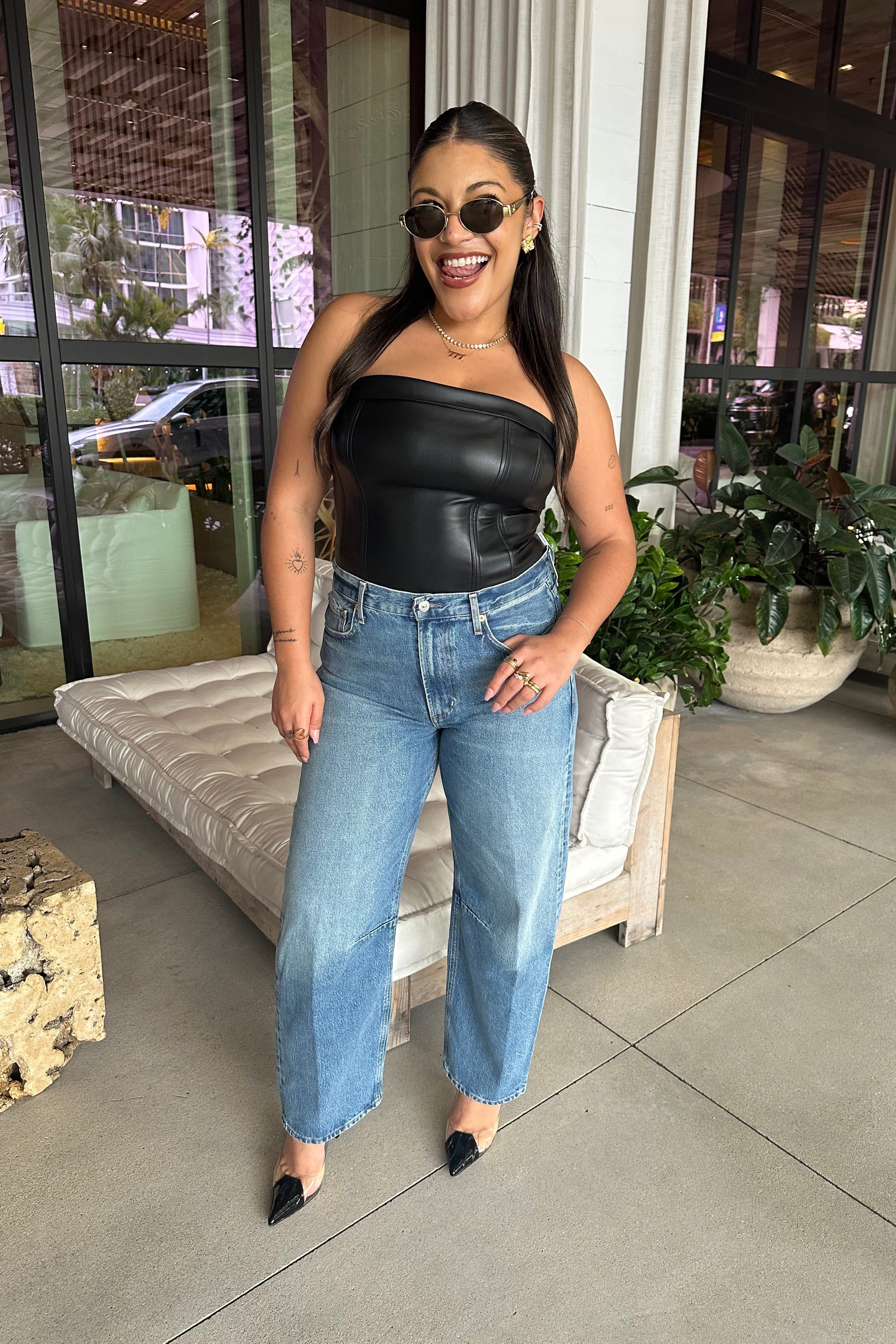 MIRO RELAXED WIDE LEG JEAN