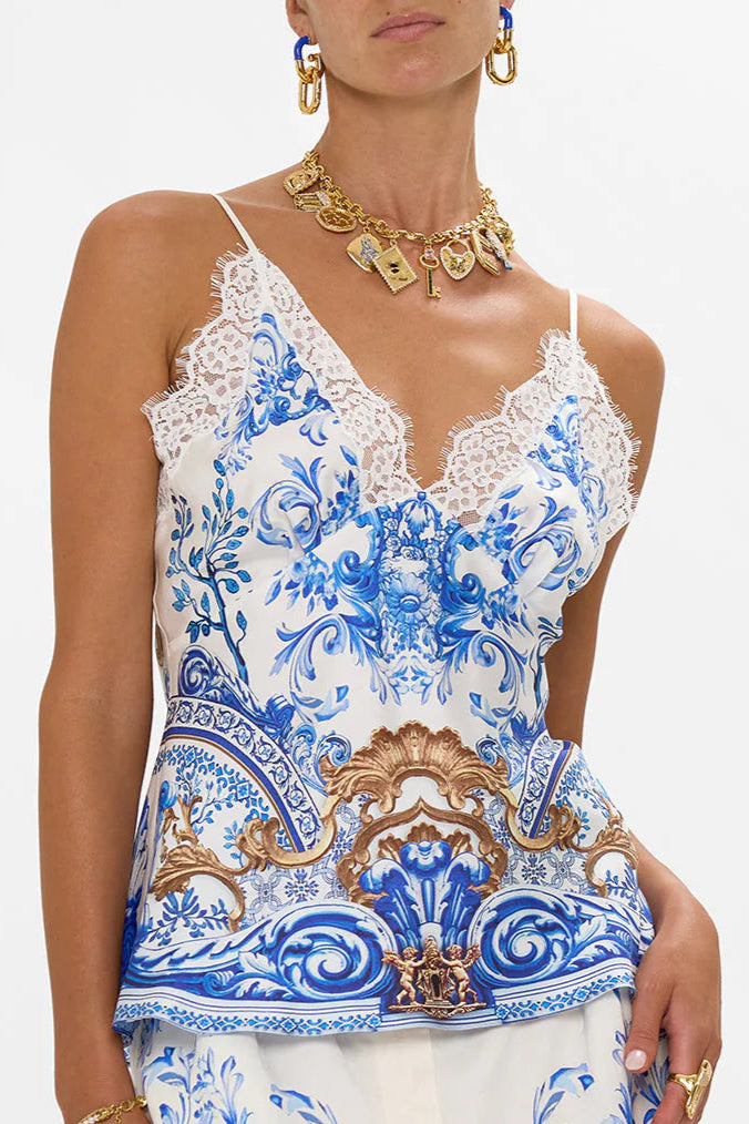 LACE EDGE CAMI