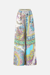 WIDE LEG TROUSER WITH FRONT POCKETS