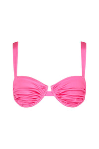 ARIEL RUCHED BIKINI TOP
