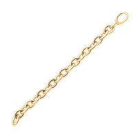CHUNKY BIG OVAL PAPERCLIP BRACELET