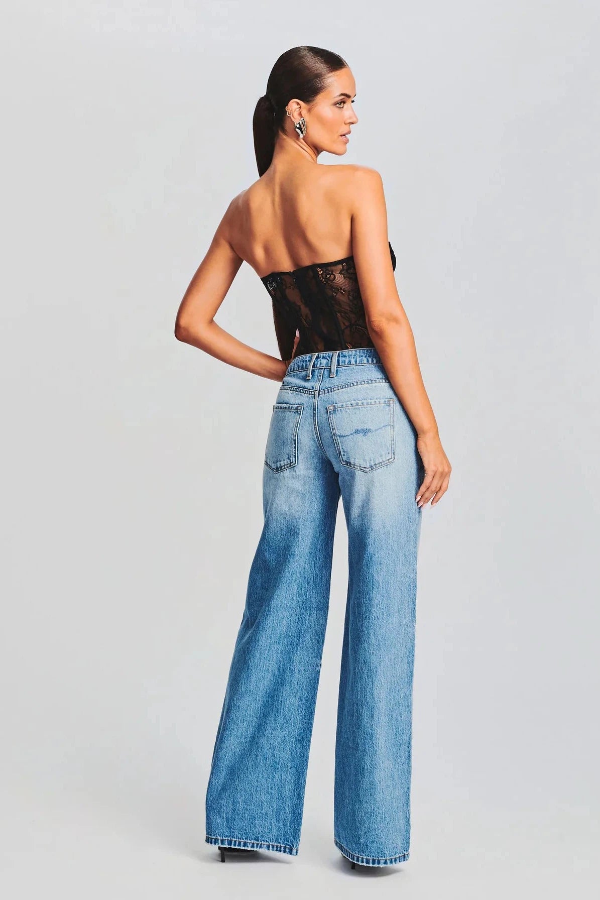 RETROFETE OTTO BODYSUIT IN BLACK-BODYSUIT-RETROFETE-Big Drop NYC