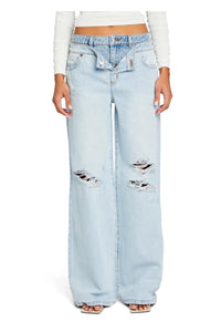 SER.O.YA SAPHIRA JEAN IN SKYLIGHT-DENIM-SEROYA-Big Drop NYC