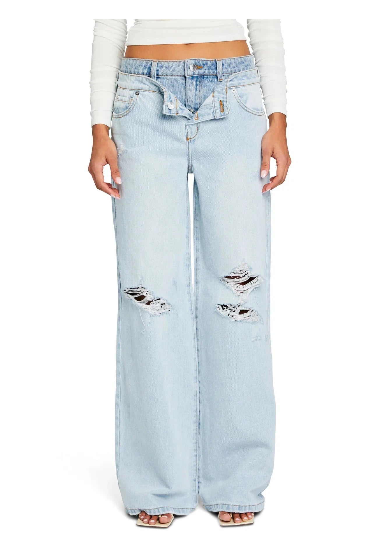 SER.O.YA SAPHIRA JEAN IN SKYLIGHT-DENIM-SEROYA-Big Drop NYC