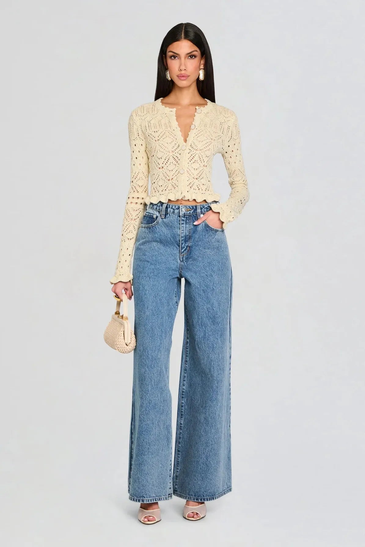 GIULIANA CROCHET CARDIGAN
