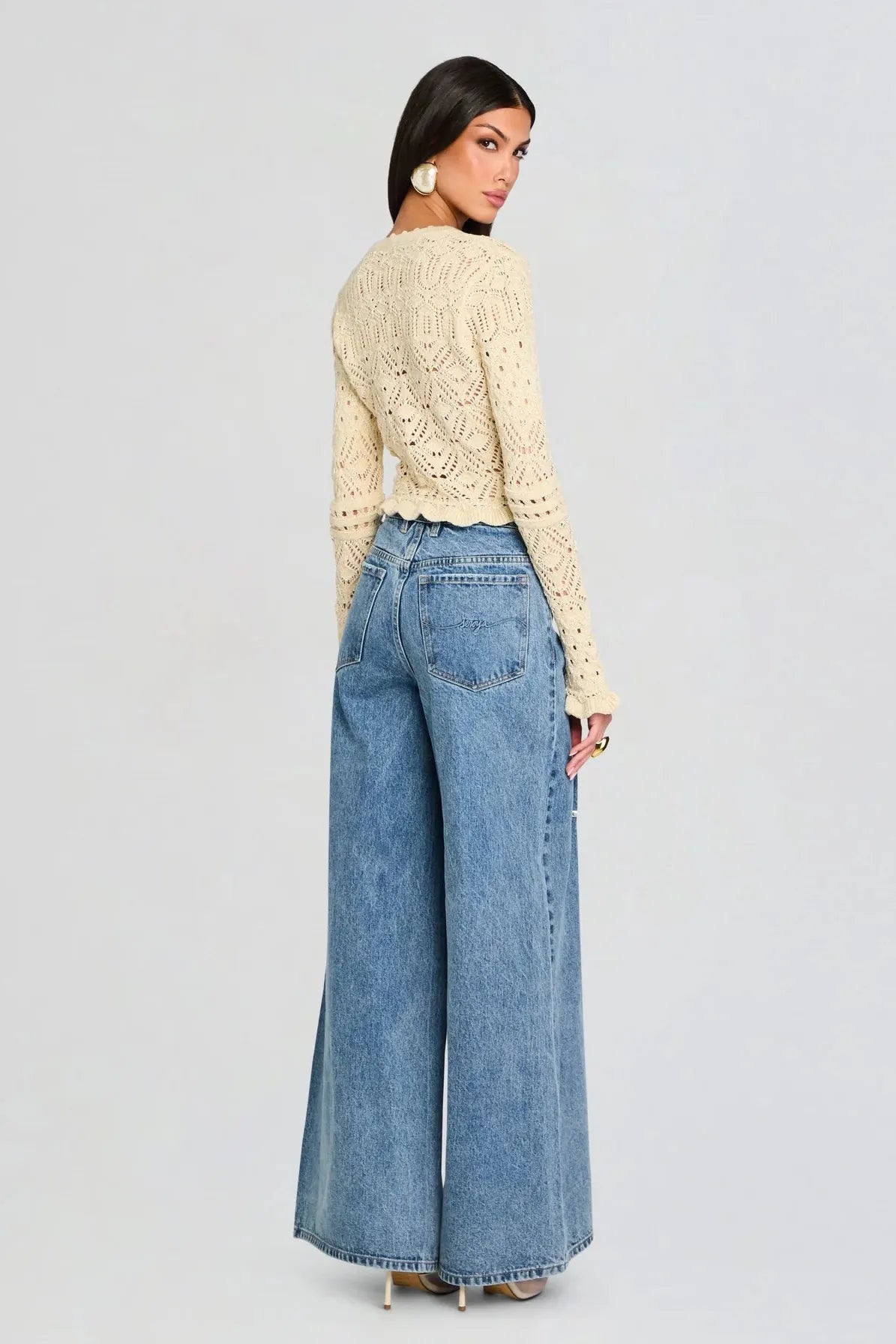 GIULIANA CROCHET CARDIGAN