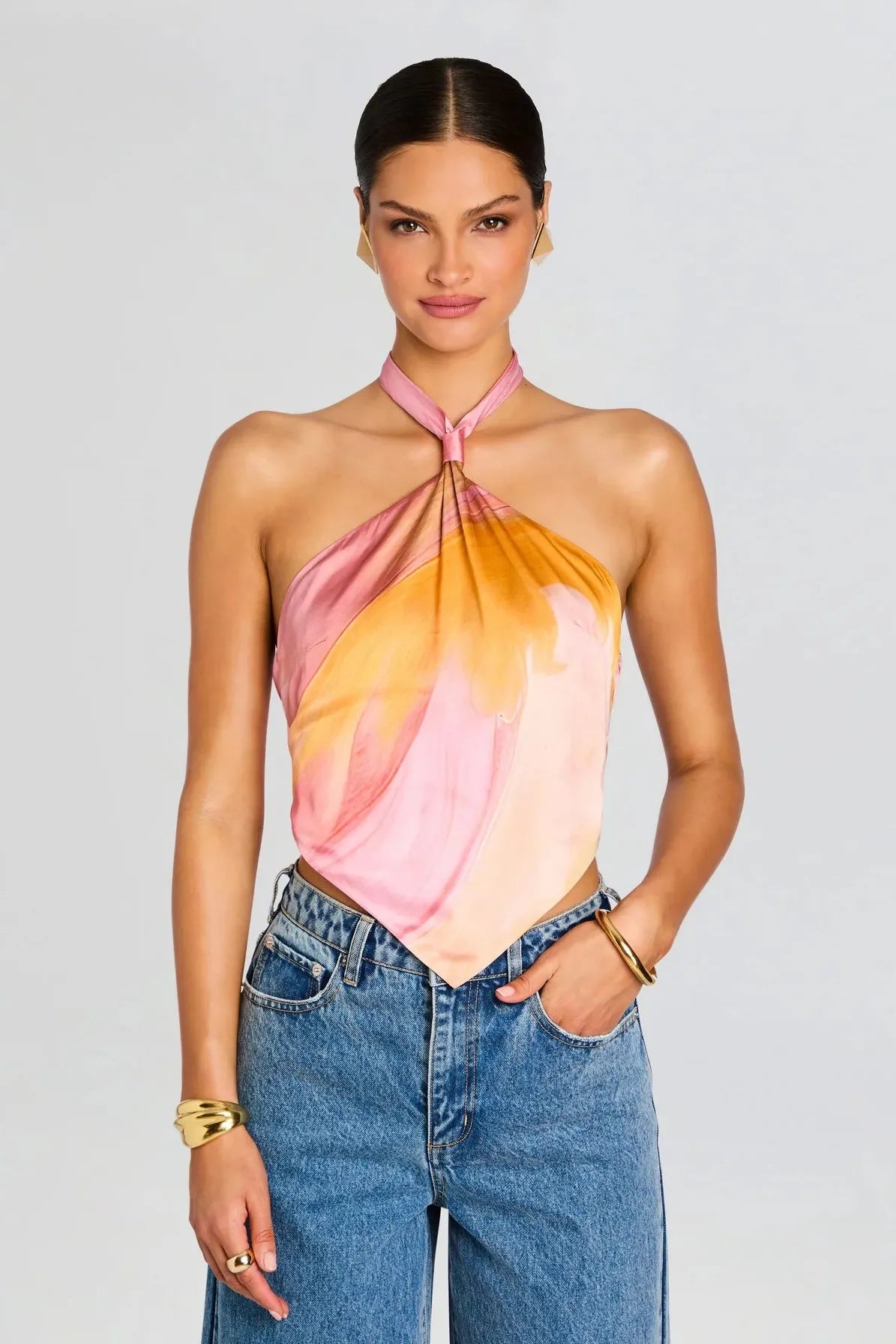 JAMIE SILK TOP