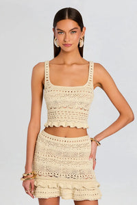 DAMIRA CROCHET TOP