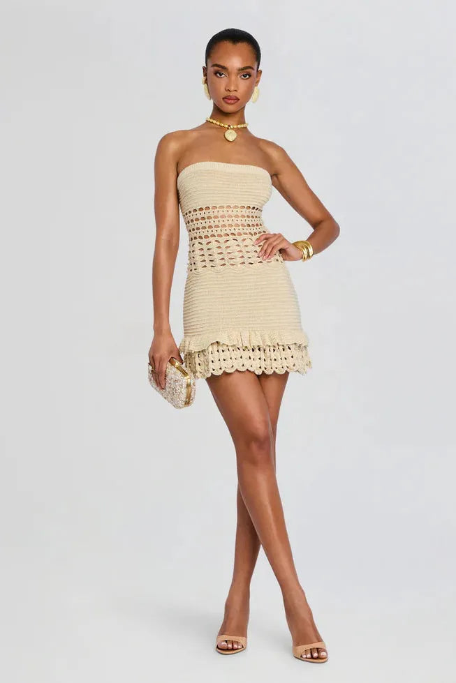 Vali Crochet Dress by Retrofête