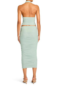 PIA MESH MIDI SKIRT