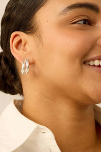 JENNY BIRD FLORENCE EARRINGS IN SILVER