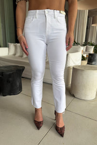 KENDRA H/R CROP FLARE JEAN