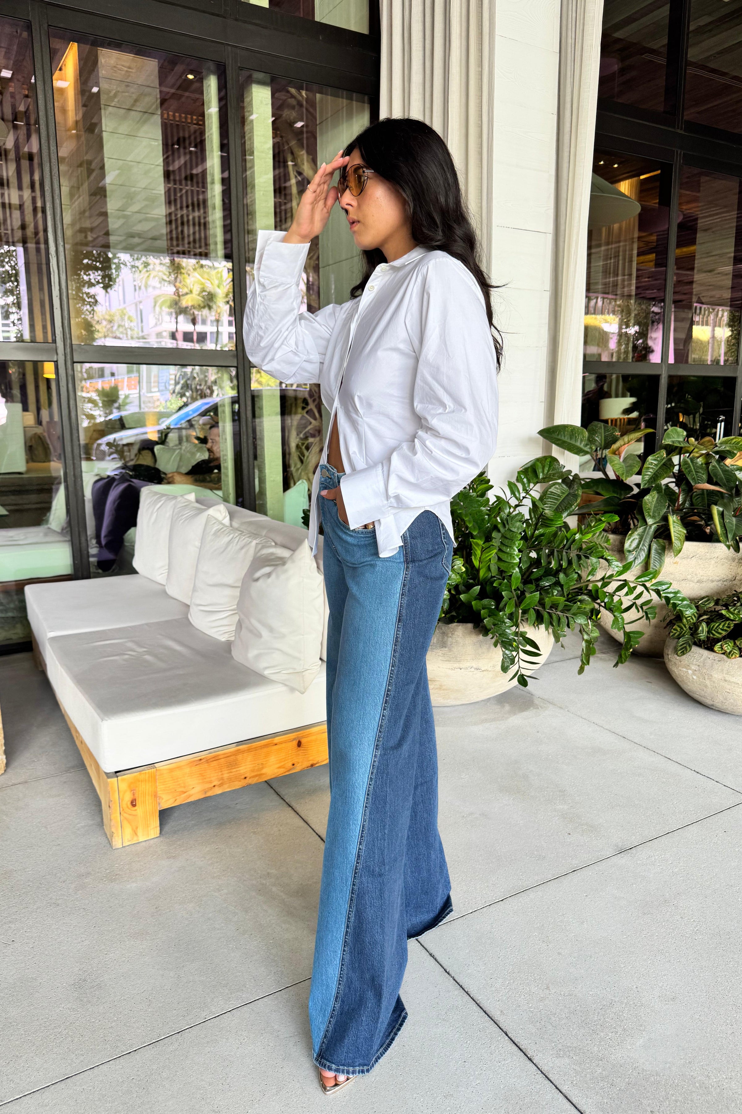 BEAU WIDE LEG JEAN