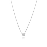 LAB GROWN DIAMOND BAGUETTE NECKLACE
