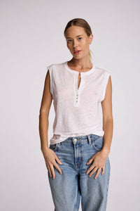LINEN SKY TEE