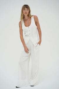 KIANA LINEN PULL ON PANT