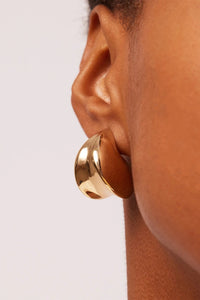 JENNY BIRD NOUVEAUX PUFF EARRINGS IN GOLD