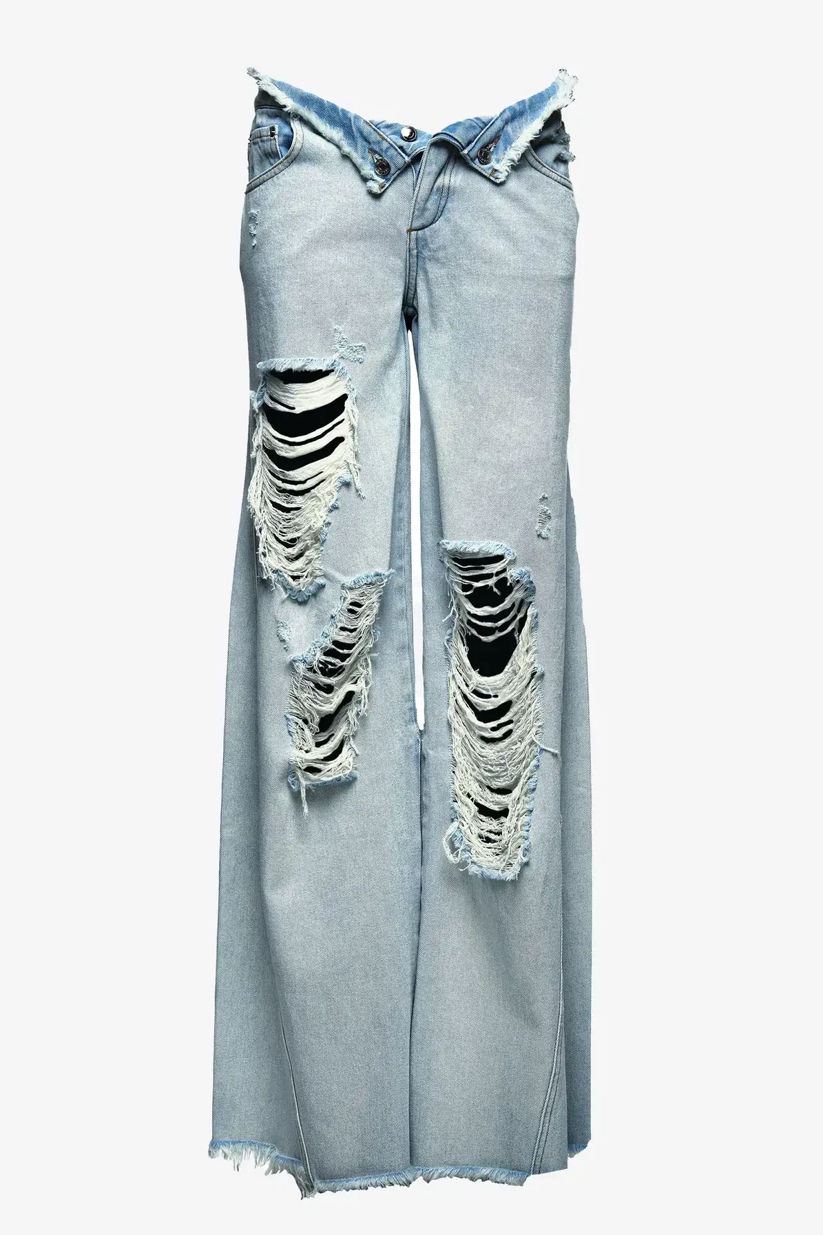 SER.O.YA OLLIE WIDE LEG JEAN IN COASTLINE-JEANS-SEROYA-Big Drop NYC