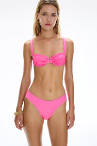 ARIEL RUCHED BIKINI TOP