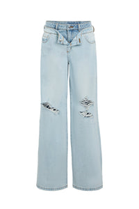 SER.O.YA SAPHIRA JEAN IN SKYLIGHT-DENIM-SEROYA-Big Drop NYC