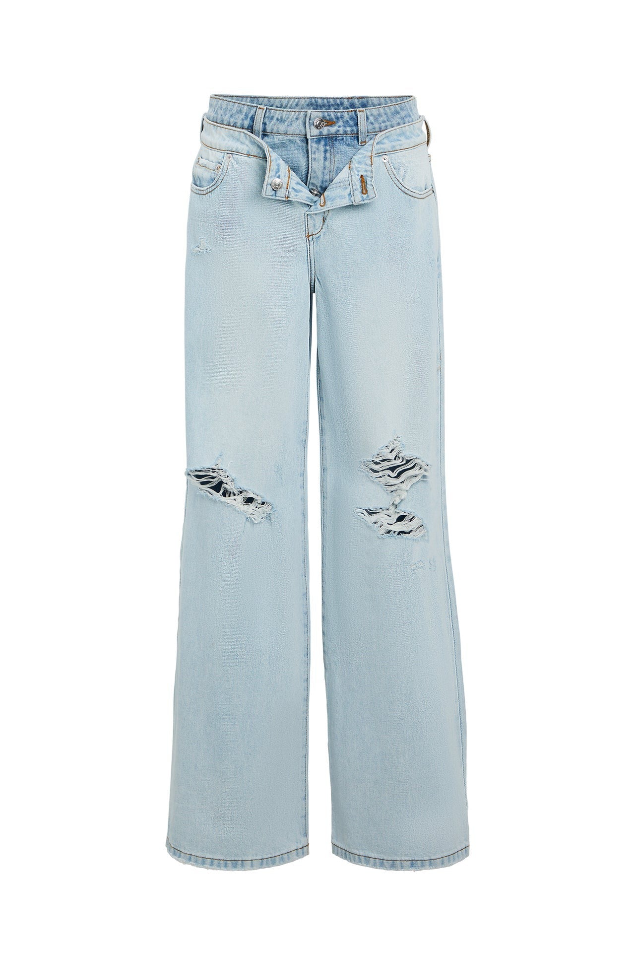 SER.O.YA SAPHIRA JEAN IN SKYLIGHT-DENIM-SEROYA-Big Drop NYC