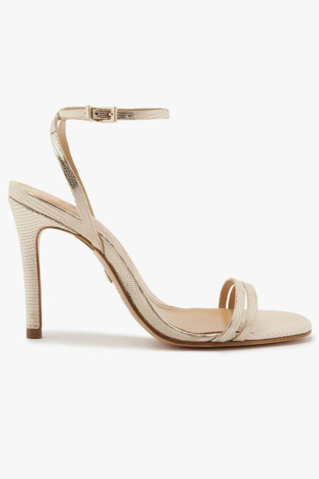 ALTINA EMBOSSED-LEATHER HEEL
