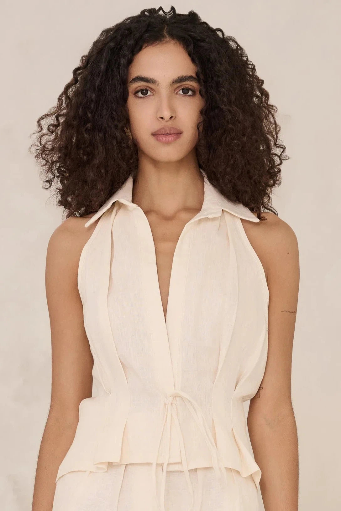 SLOAN LINEN VEST