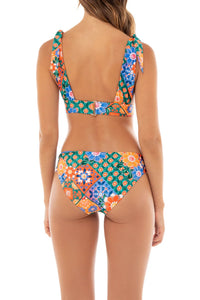 AUDREY TILE BIKINI BOTTOM