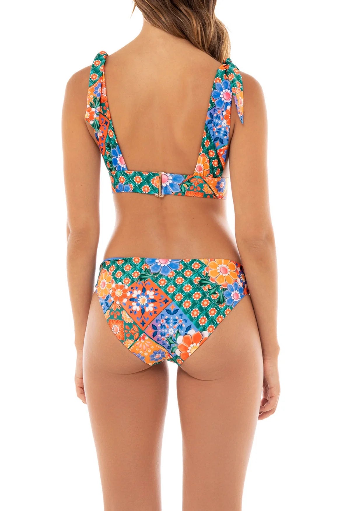 AUDREY TILE BIKINI BOTTOM