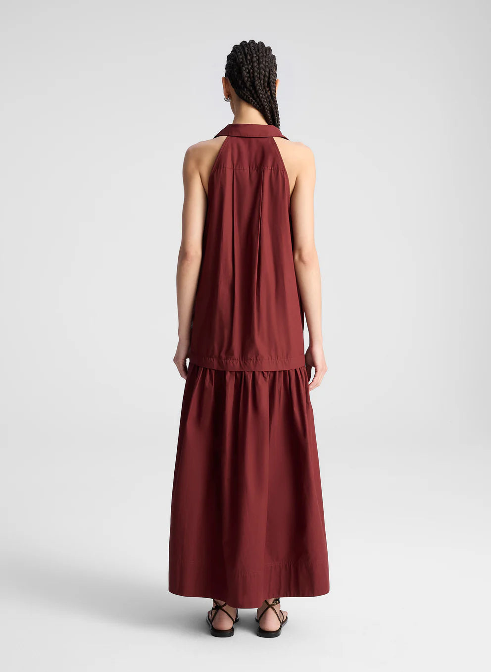 VERA COTTON MIDI DRESS