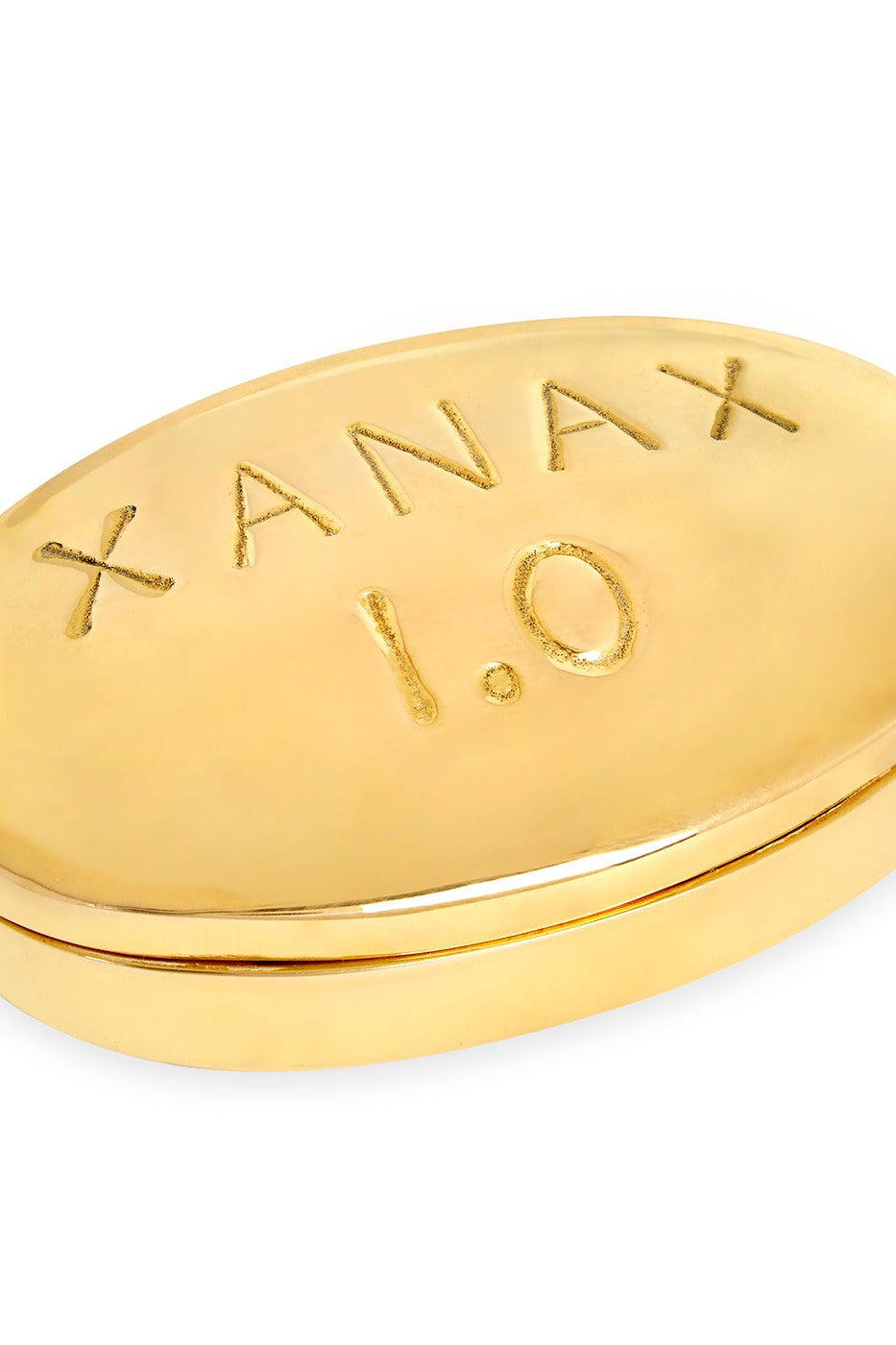BRASS PILL BOX ADDERALL